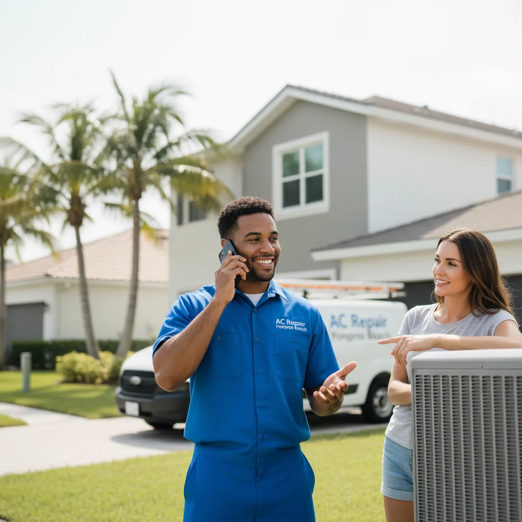 AC Repair Pompano Beach customer support in Ipswich